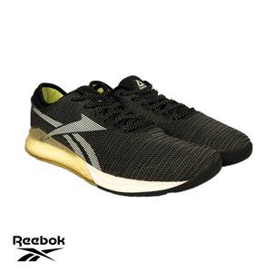 Reebok Crossfit Nano 9 Training Shoes Black /White / Porcelain / Neon Green